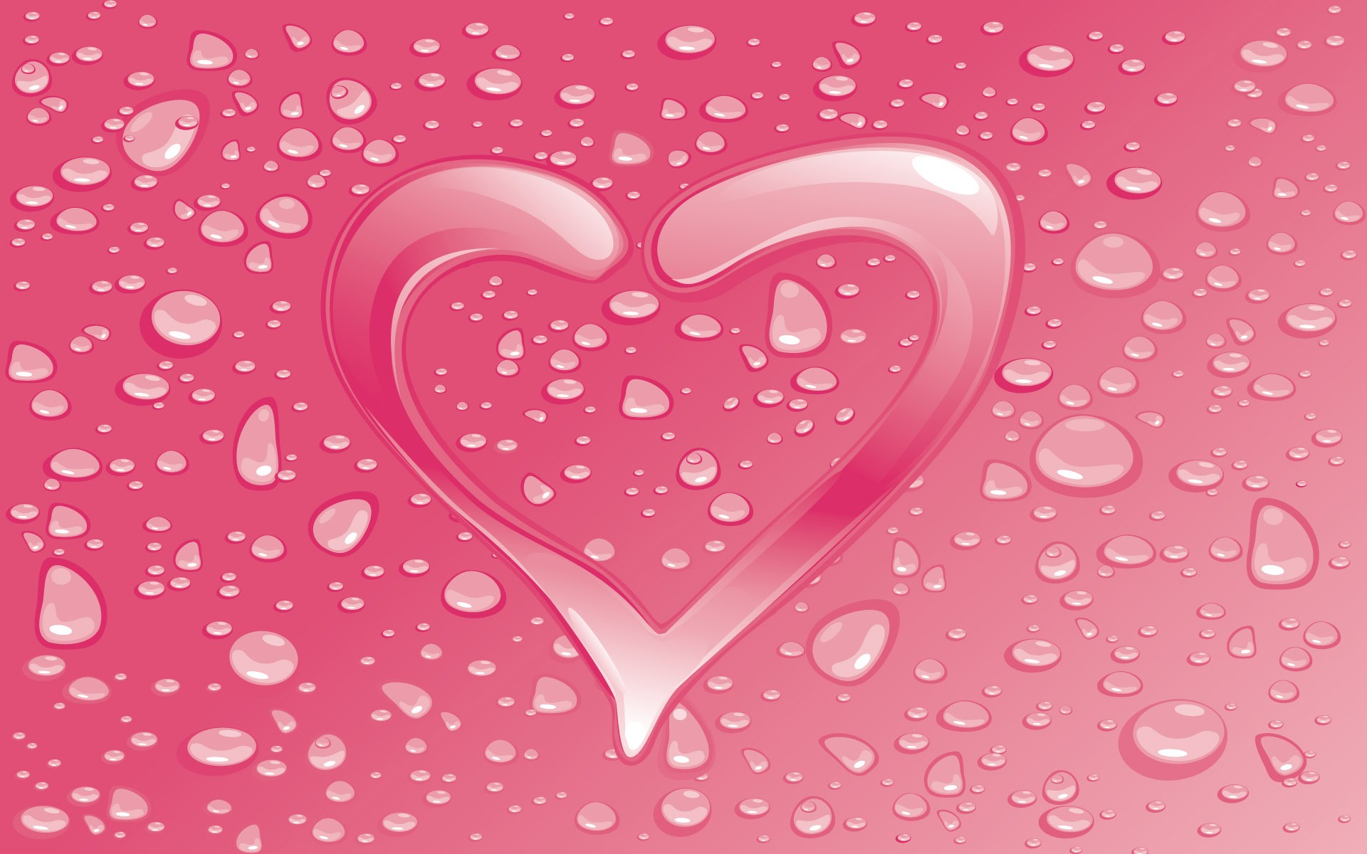 Valentine S Day Pink Background Wallpaper