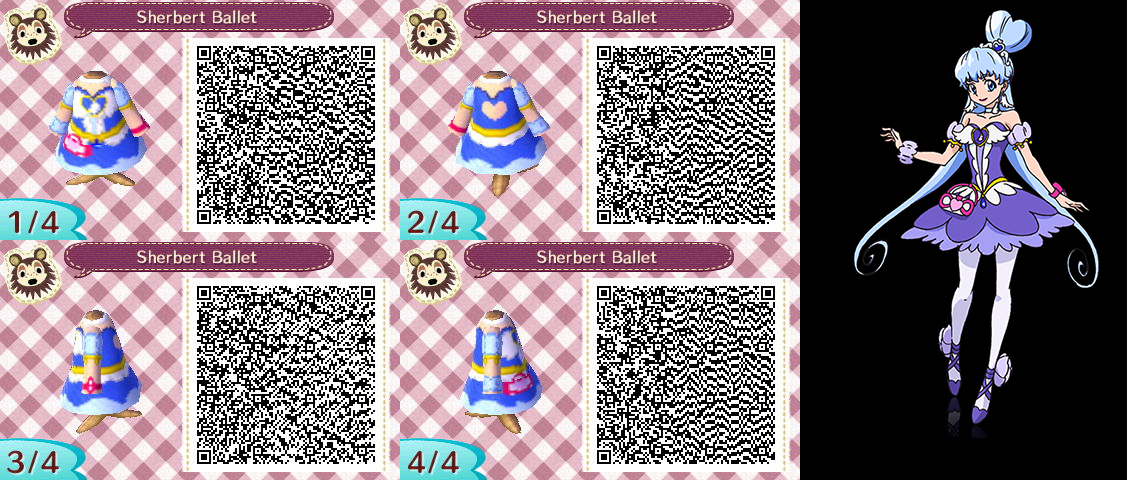 Animal Crossing Qr Codes Sherbet Ballet By Superangel502 On