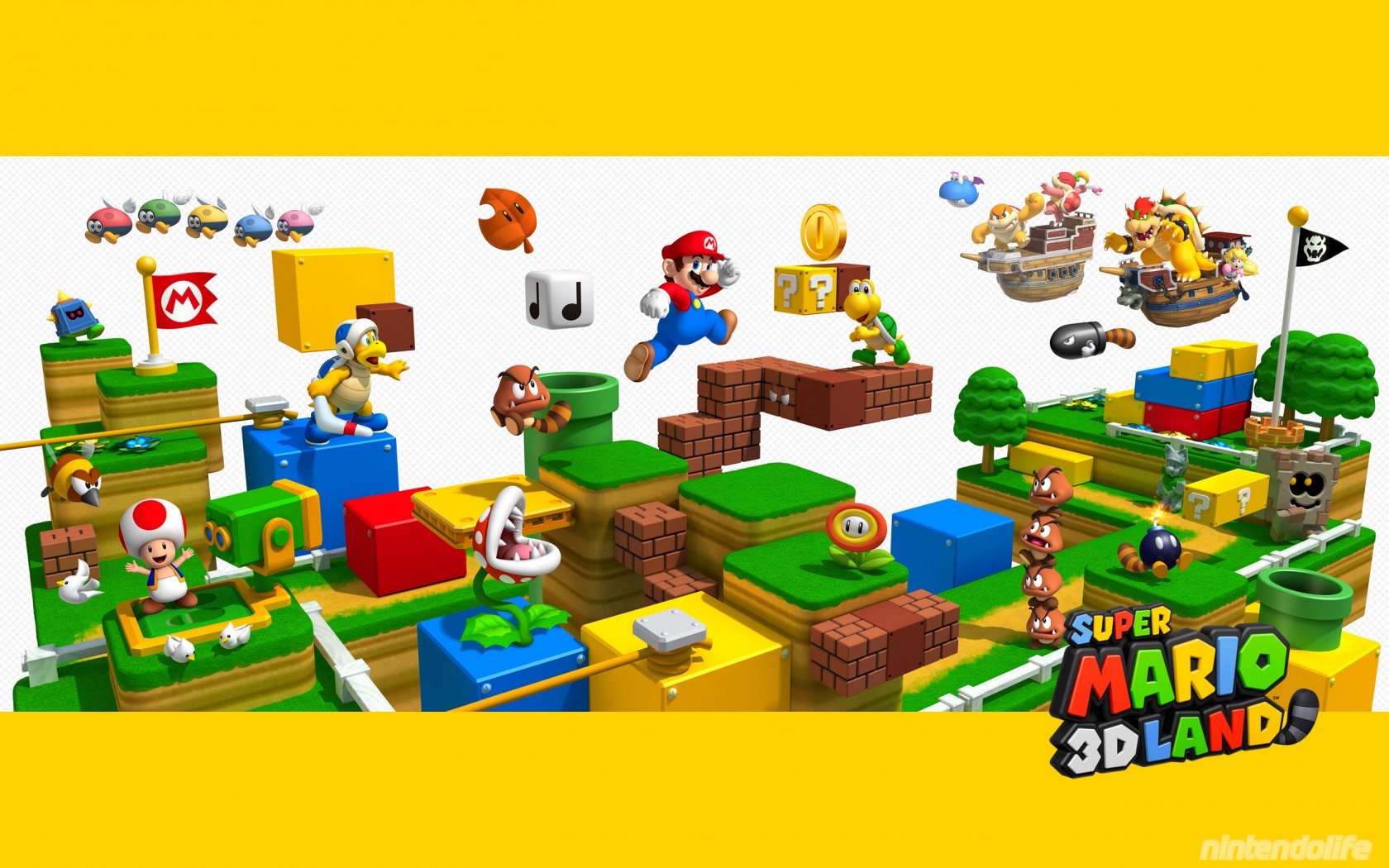 Out Today Super Mario 3d Land And Wallpaper Nintendo Life