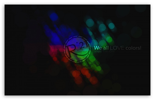 R21 We All Love Colors Ultra HD Desktop Wallpaper Widescreen