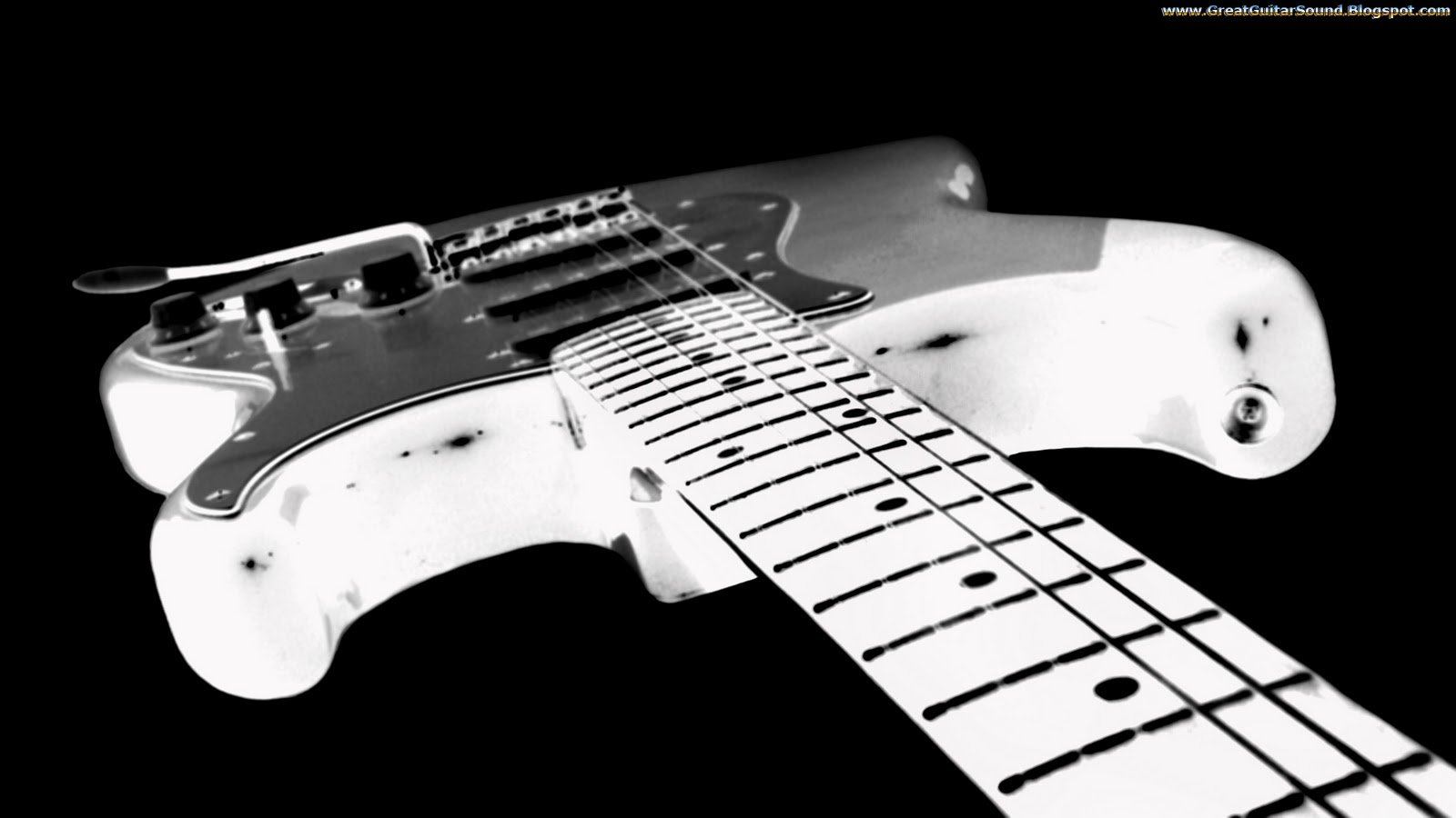 Guitar Wallpaper   Black And White Fender Stratocaster Electric Guitar
