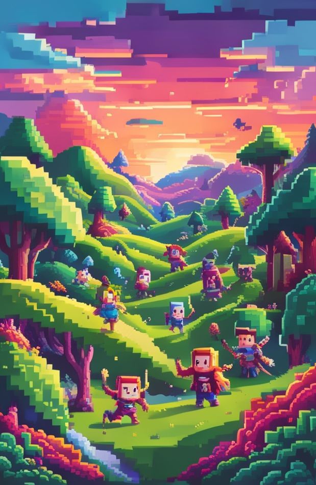 Wallpaper Pixel Art