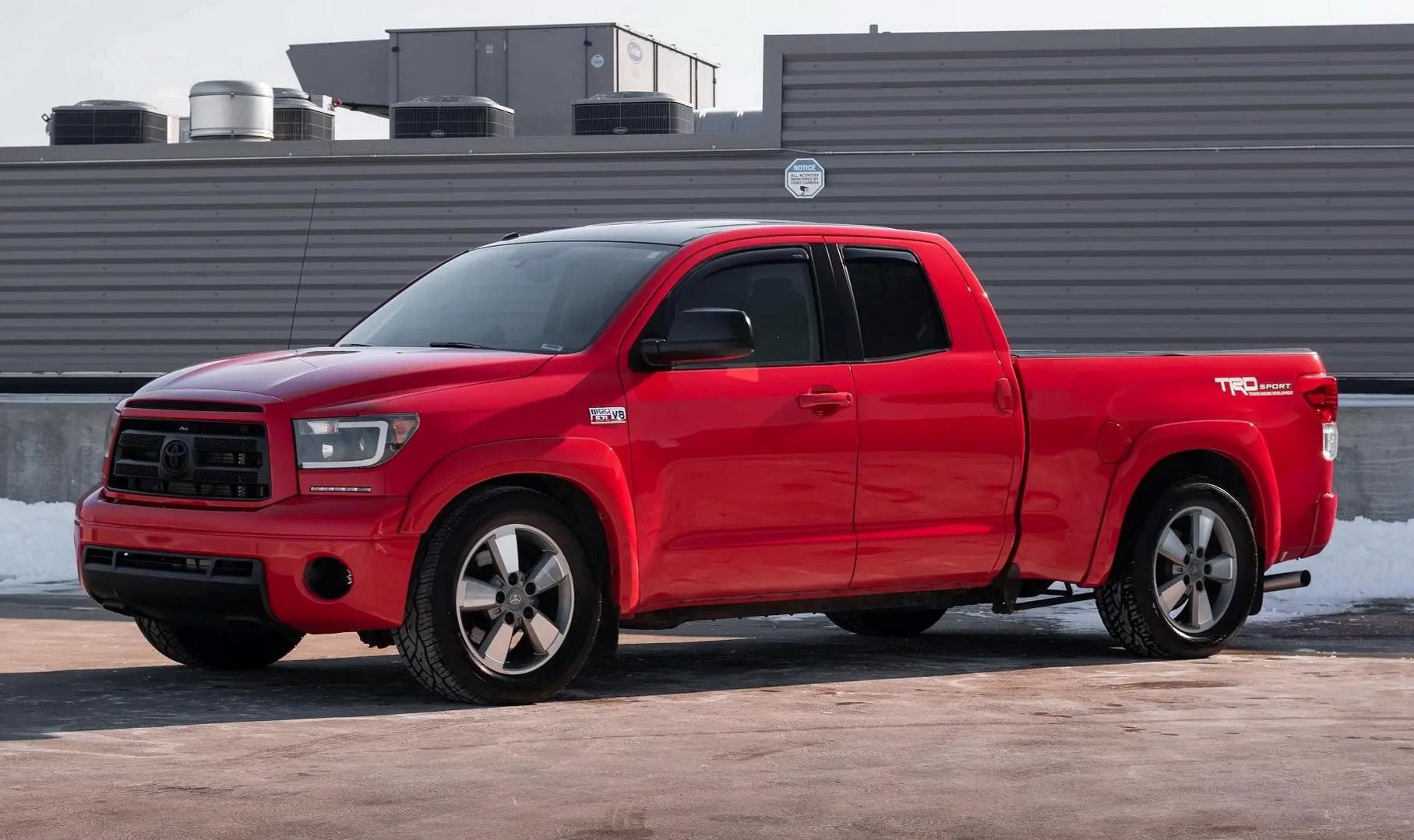 Tuned Toyota Tundra Double Cab Shows Off Sporty Looks Flexes