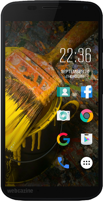 Home Screen Designs Using The Moto X Play Stock Wallpaper