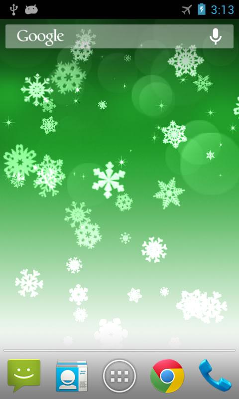 Snowflake Pro Live Wallpaper Android Apps On Google Play