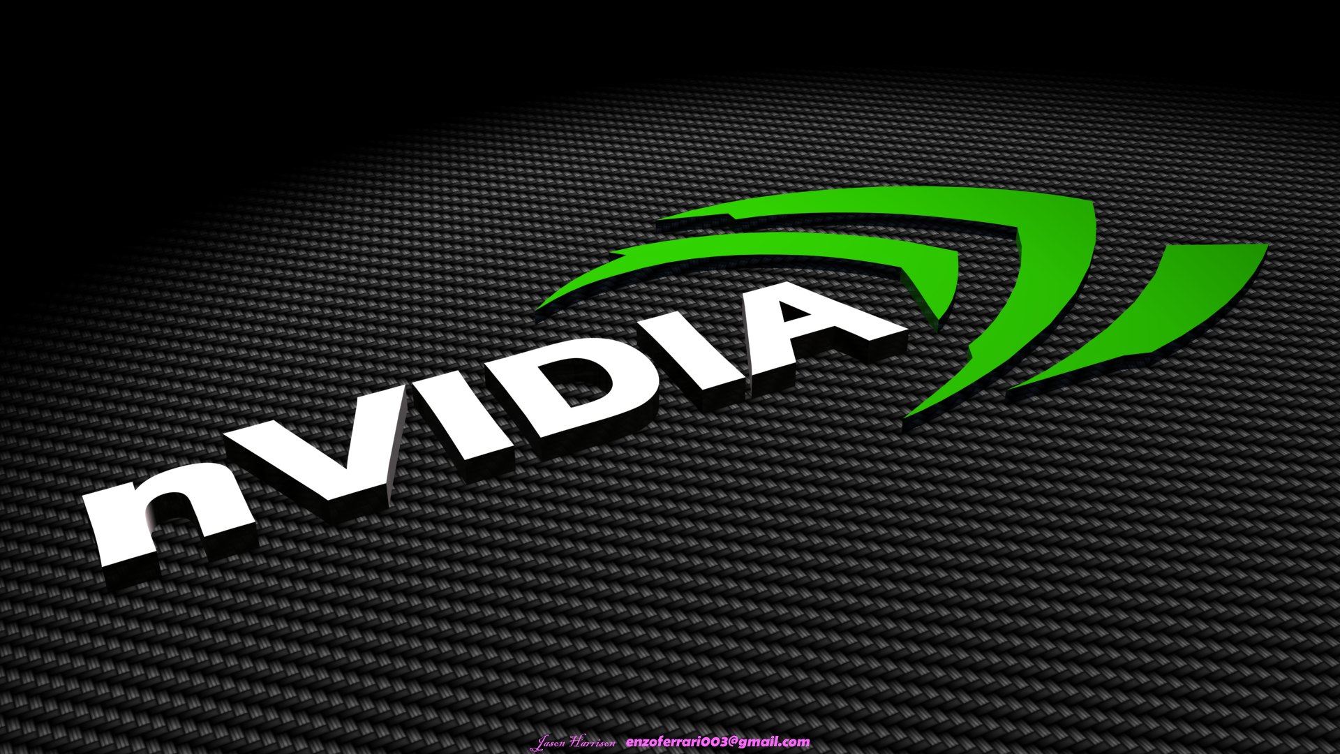 Nouveau Nvidia Logo 3d Wallpaper