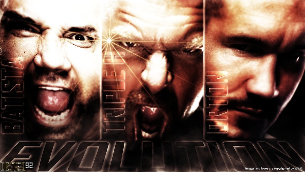 WWE Evolution Wallpaper by Oetzi92 on