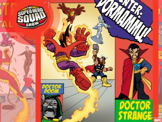 Super Hero Squad Wallpaper Marvel Heroes