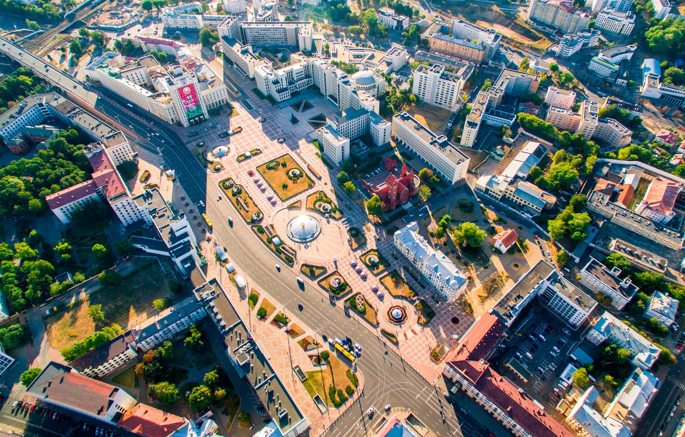 Wallpaper Height Belarus Minsk Independence Square