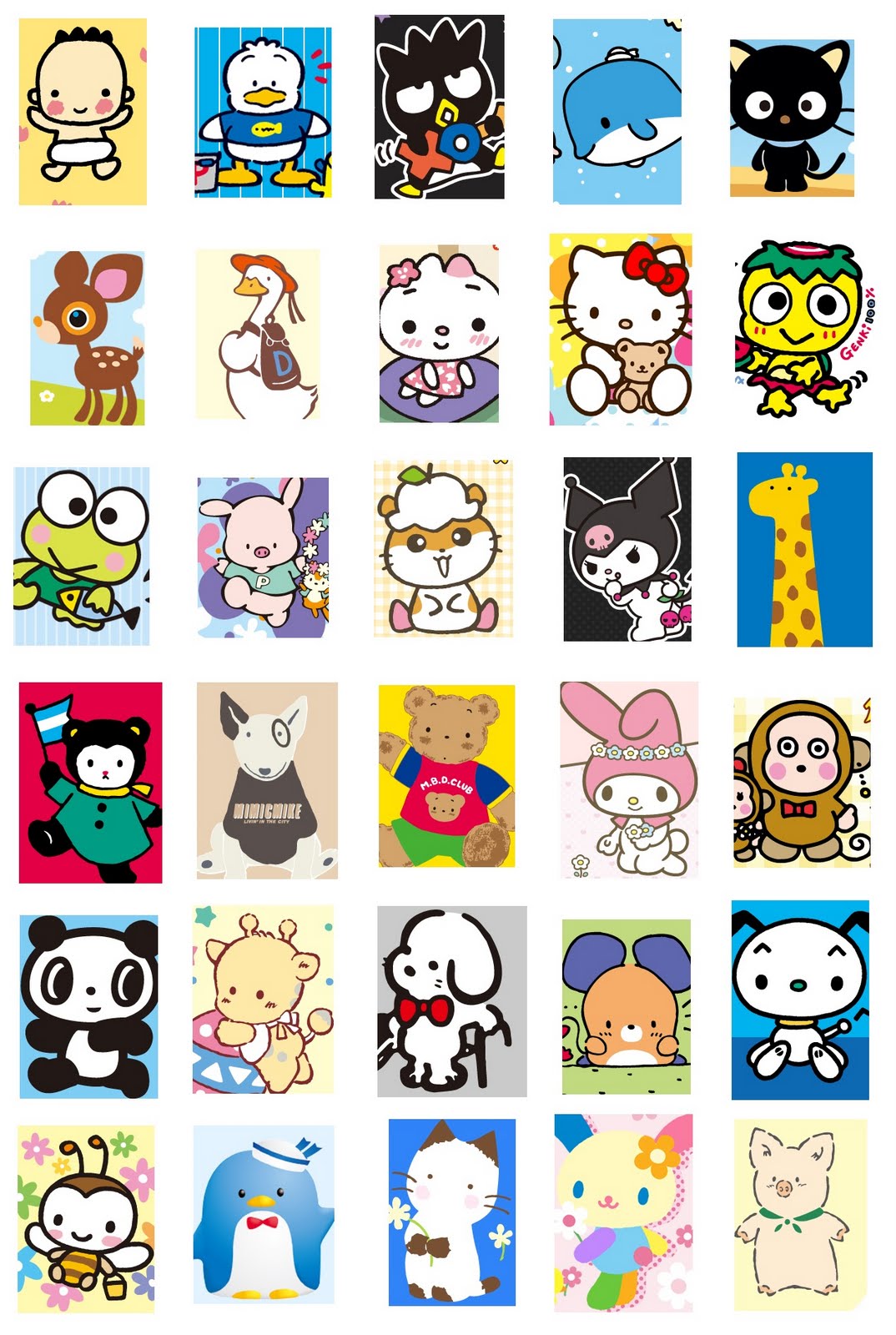 Sanrio Characters Wallpaper WallpaperSafari