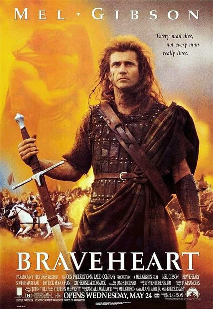 Braveheart Classic Movie Posters Wallpaper Image