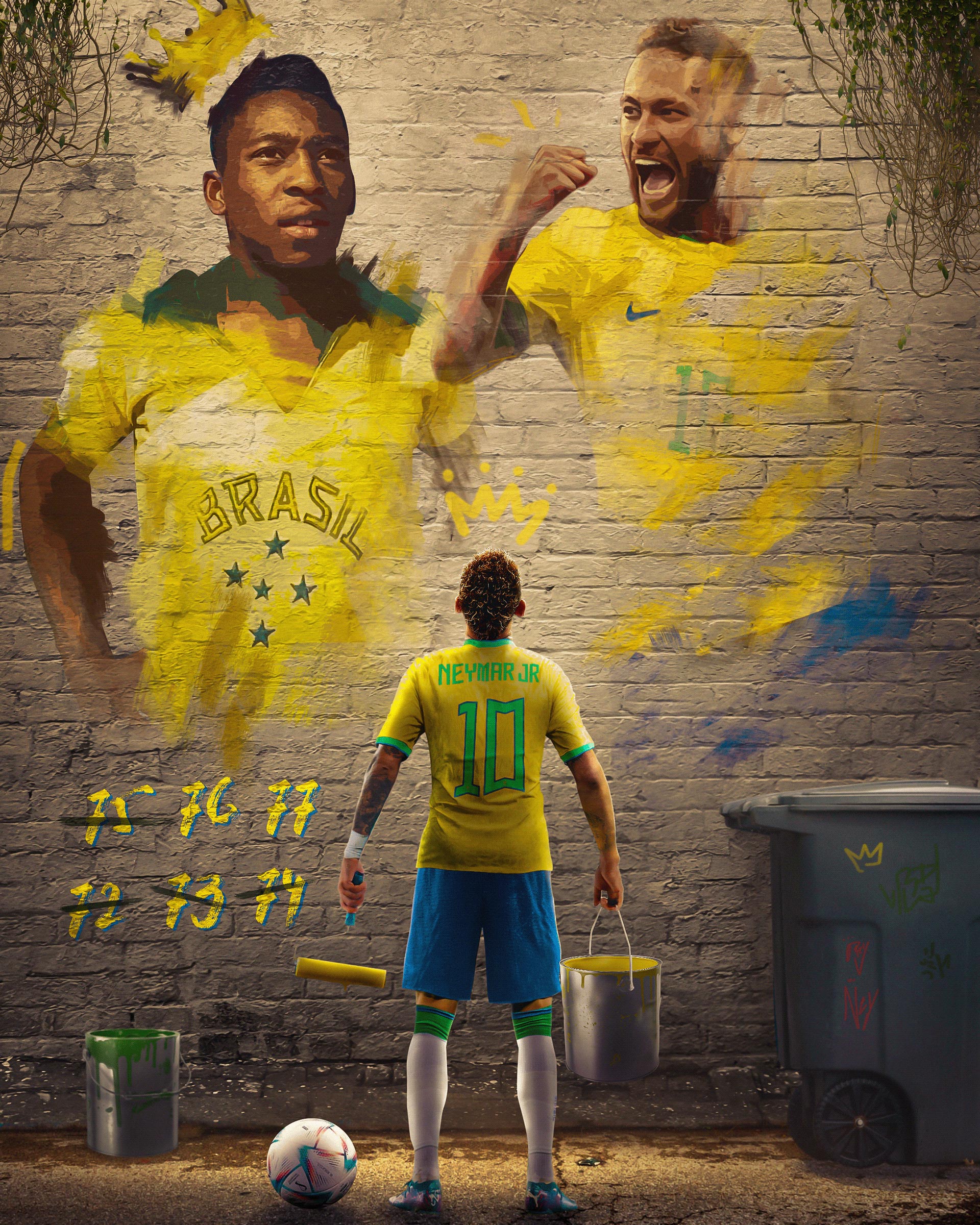 Neymar 4k Wallpaper Brazil