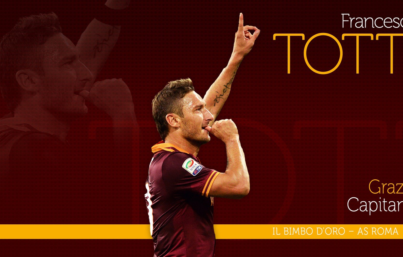 Wallpaper Sport Football Player As Roma Francesco
