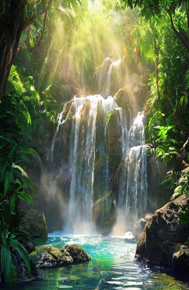 3d Waterfall Wallpaper