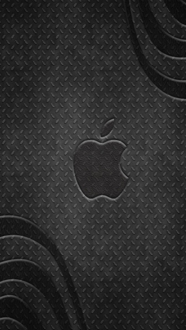 Apple More Search Metal Logo iPhone Wallpaper Tags Gray