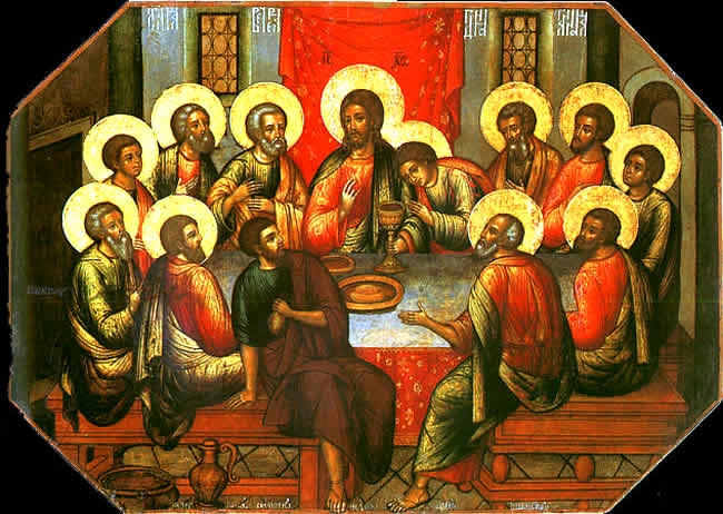 Jesus Christ Last Supper With His Apostles HD Hq Wallpaper