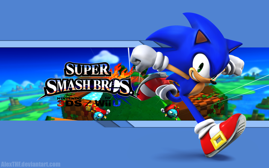 Sonic Wallpaper Super Smash Bros Wii U 3ds By Alexthf