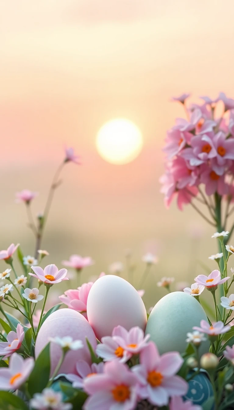 Religious Easter Background