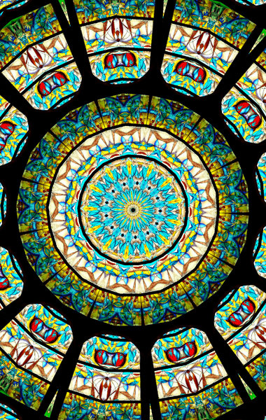 Background Textures Patterns Kaleidoscopic Circles