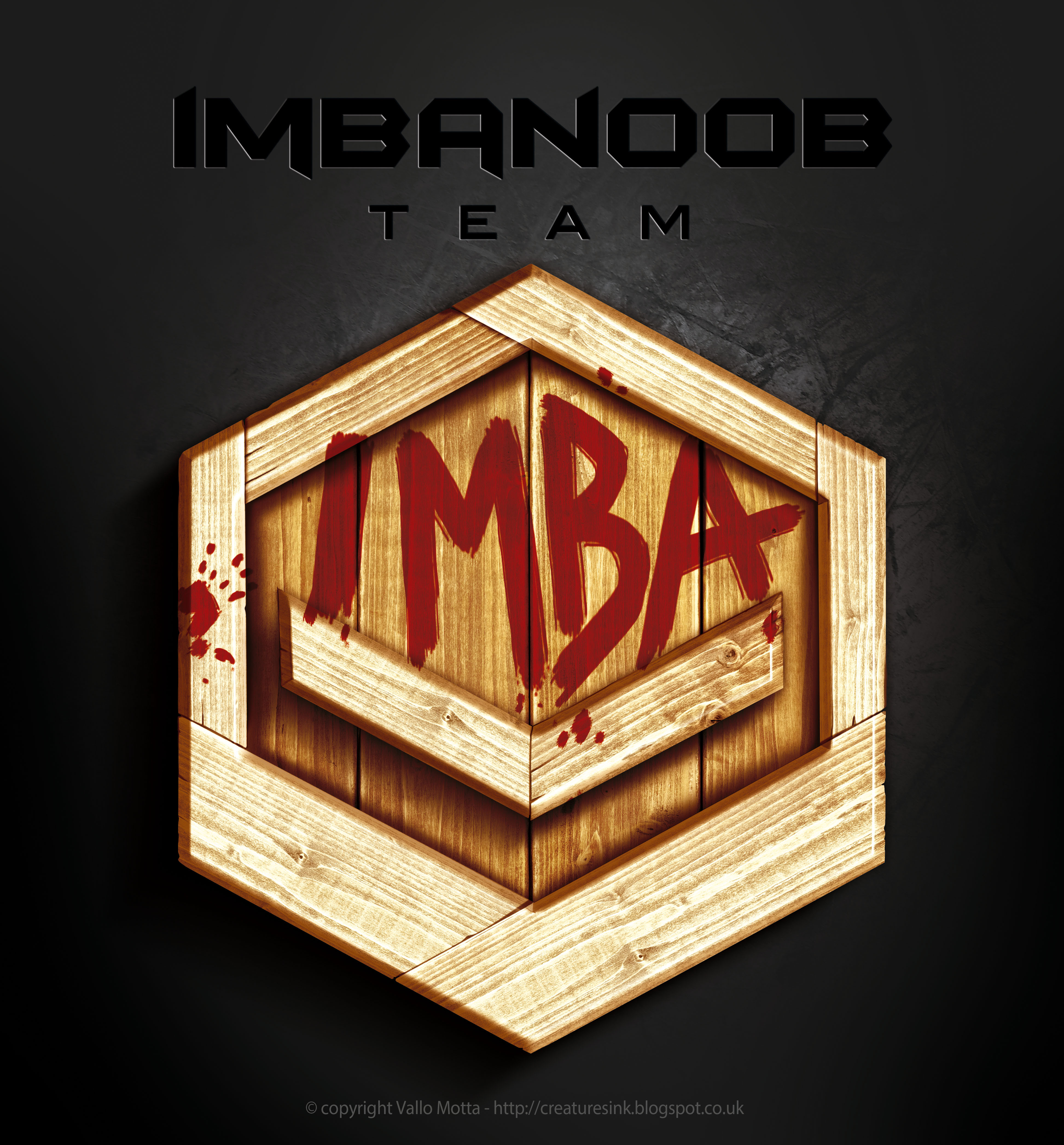 Imba Noob Team Starcraft Logo By Vallo Flame