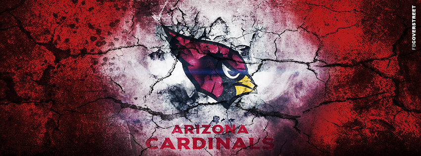 Arizona Cardinals Grunged Logo Cover