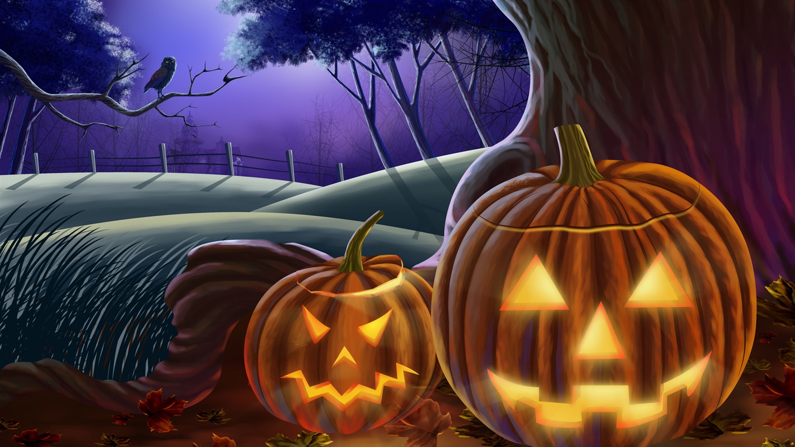 Hause Feiern Halloween Happy Hintergrundbilder