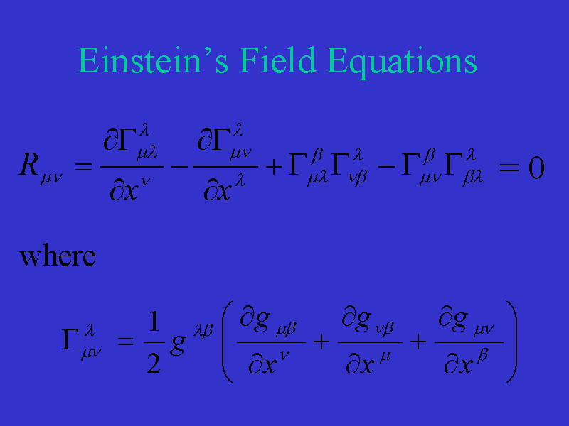 Einstein Field Equations Wallpaper