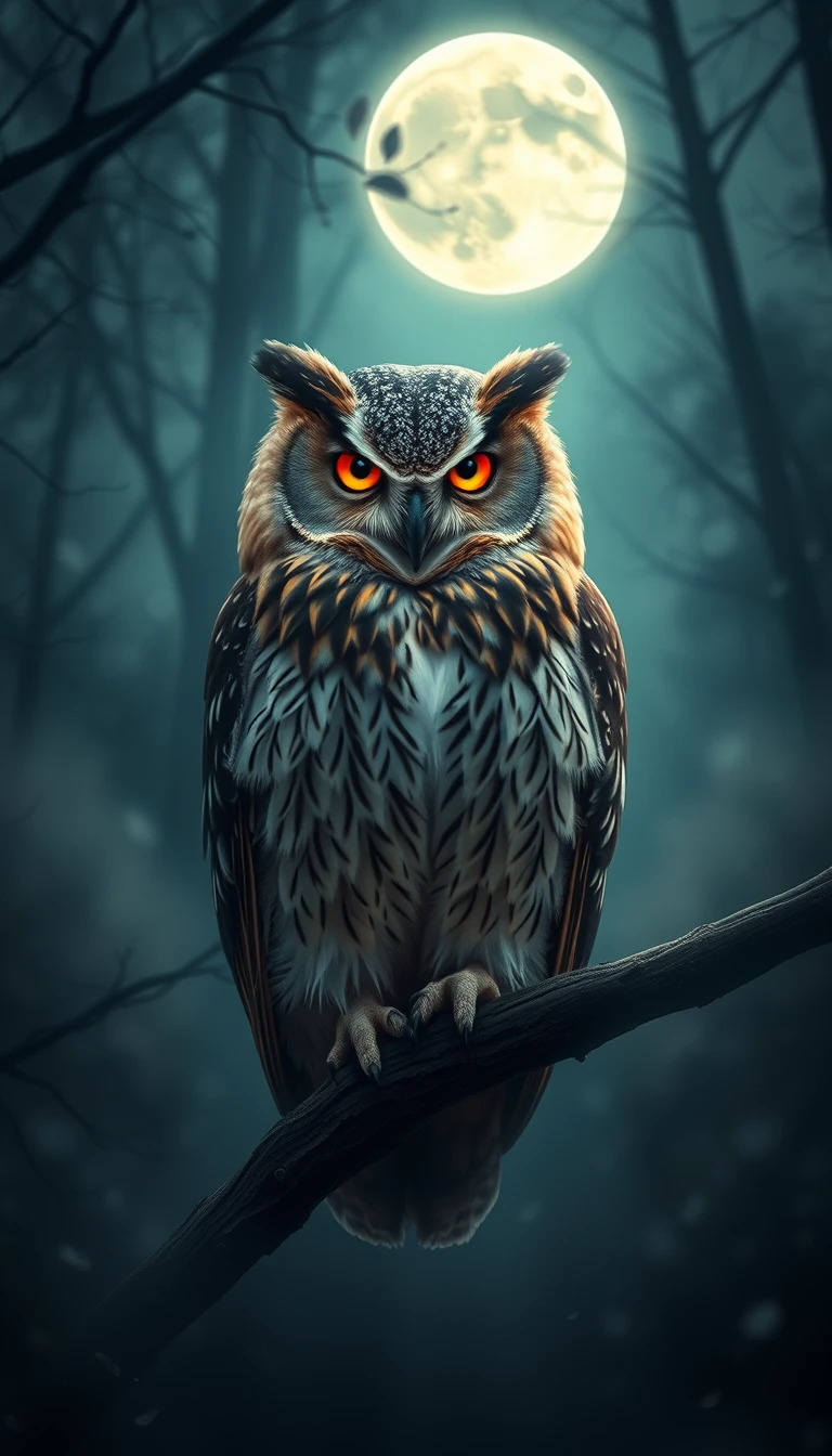 Owl Mobile Wallpaper