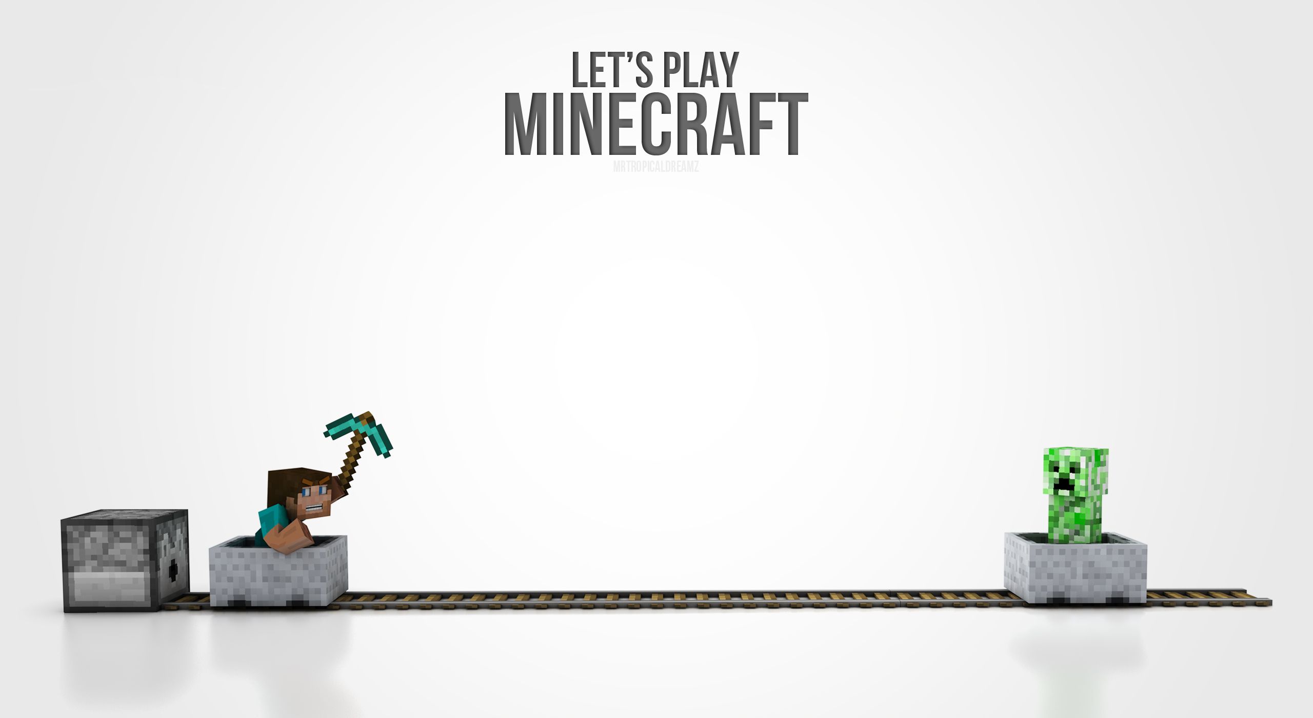 Minecraft 3d Wallpaper