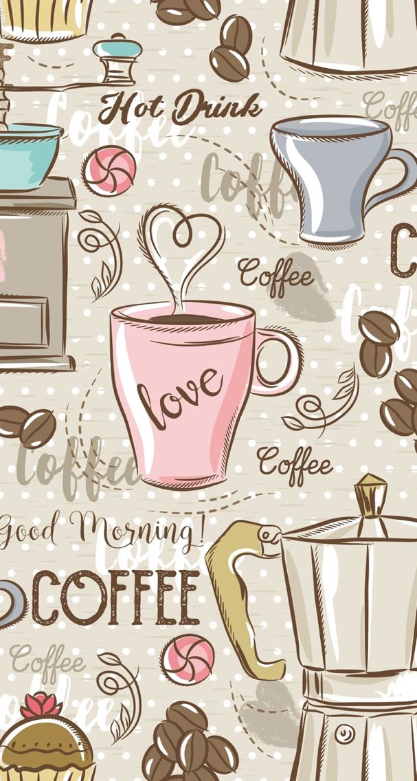  12 Cute Coffee Wallpapers on WallpaperSafari