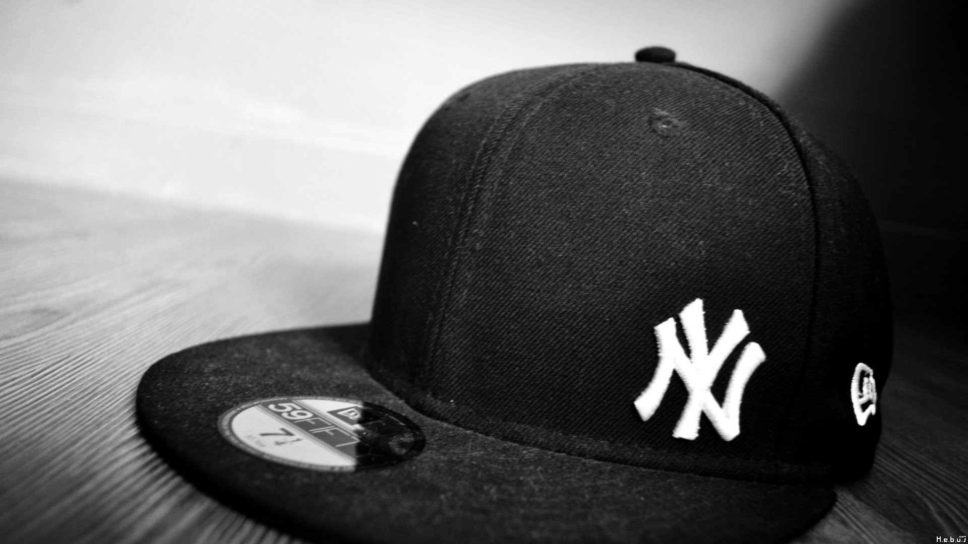 Black Cap New York City Monochrome Objects Ny Era