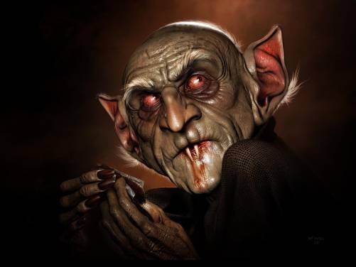 Vampire Elf Scary Ears Monster Desktop Wallpaper Hq