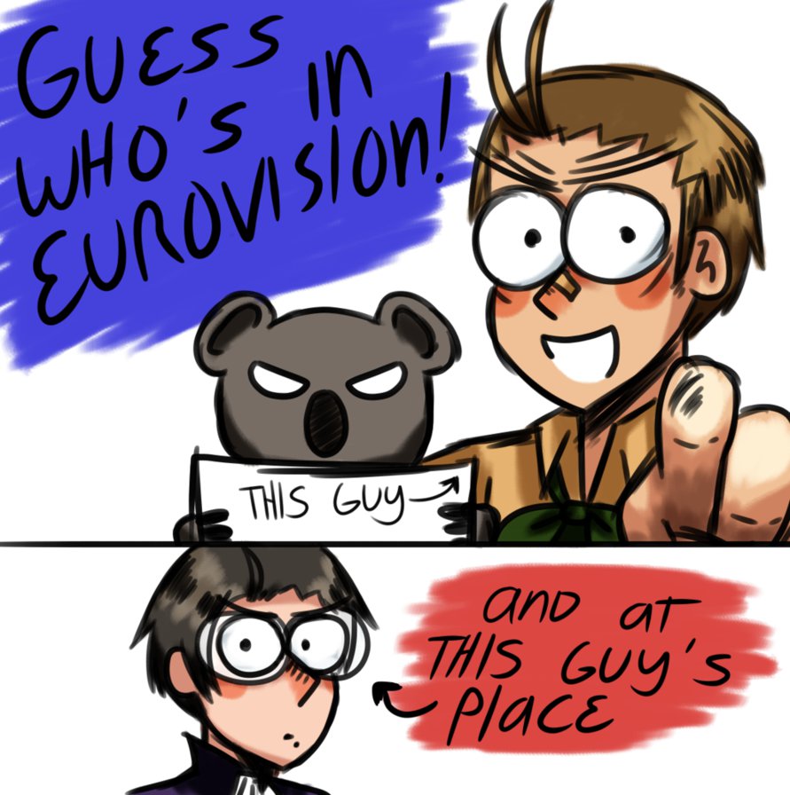 Aph Aussie In The Eurovision By Yoona