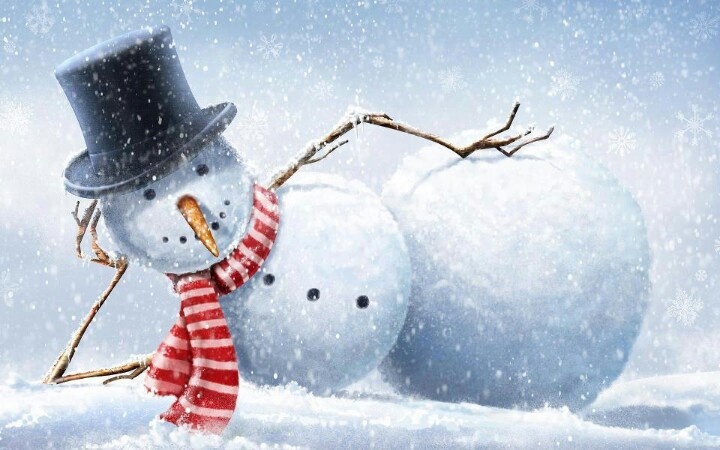 Sexy Snowman Winter Scenes