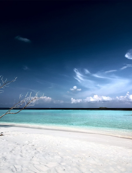 White Sands Beach Wallpaper For Phones And Tablets