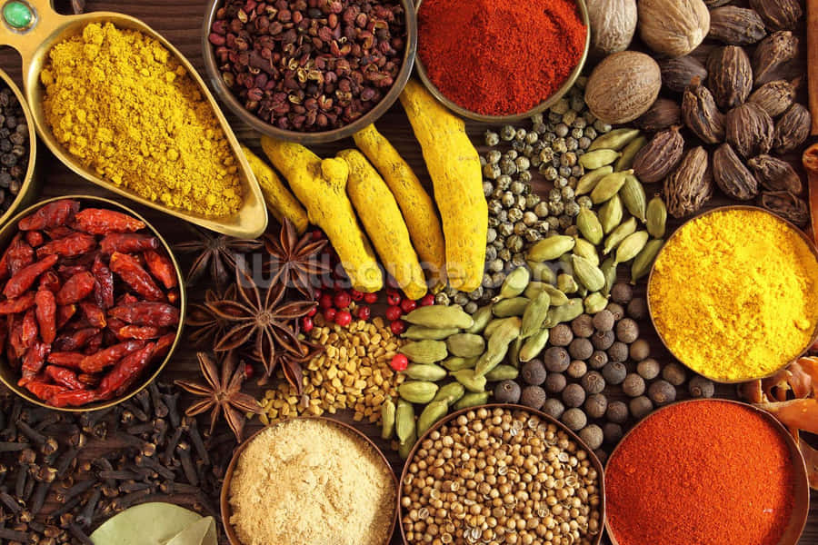 Spice Background Wallpaper