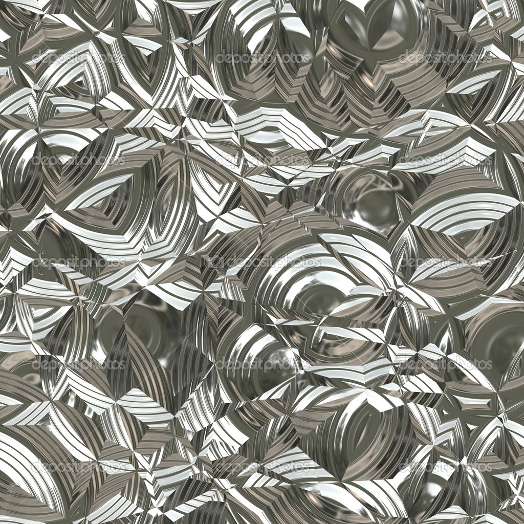 Shiny Metallic Silver Background Surface For