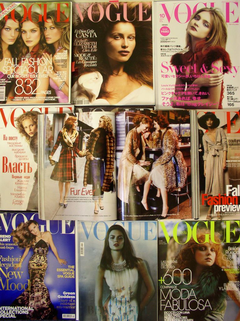 Vintage Fashion Collage Popular Photography