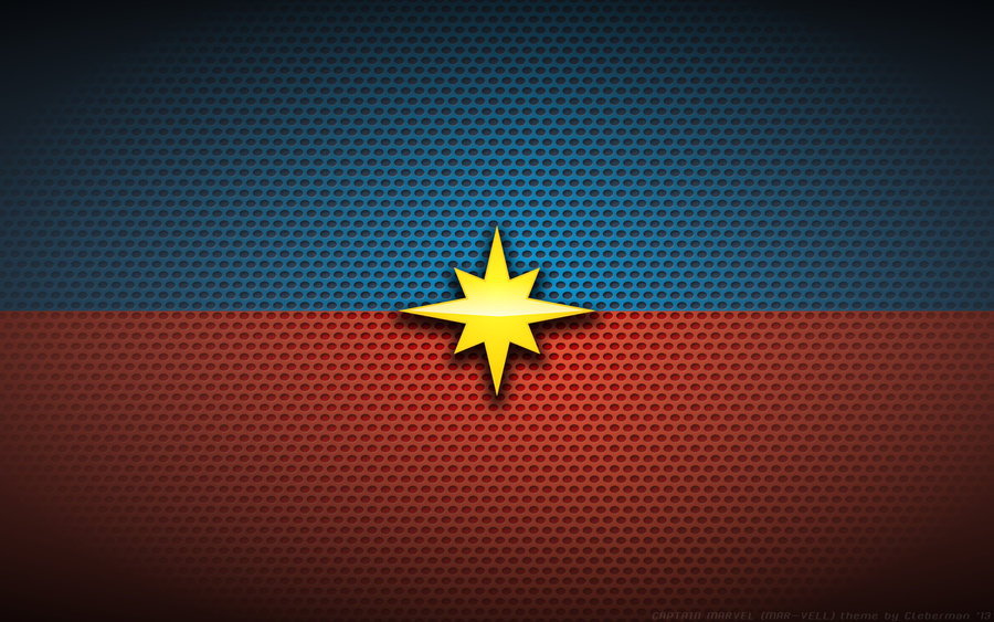 Wallpaper Captain Marvel Mar Vell Logo By Kalangozilla On