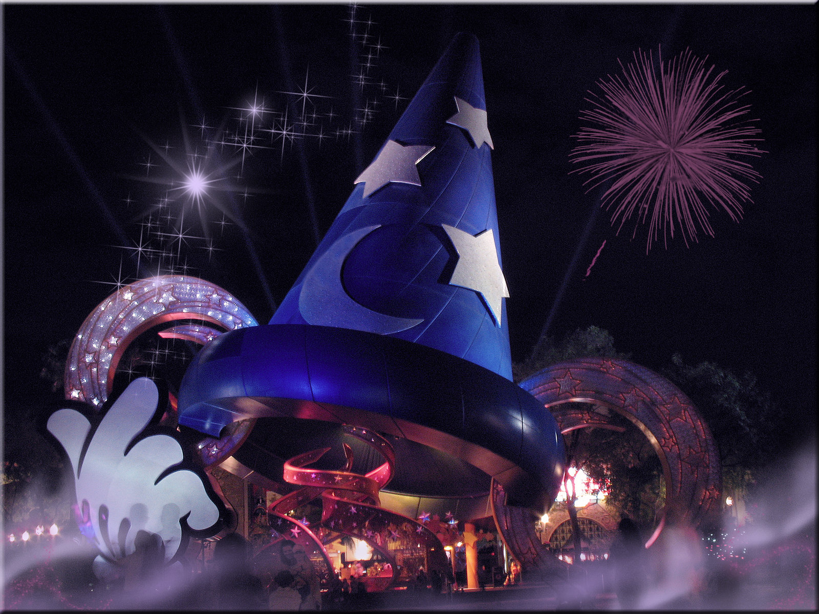 Mickey Sorcerer Hat Wallpaper By Wdwparksgal Stock