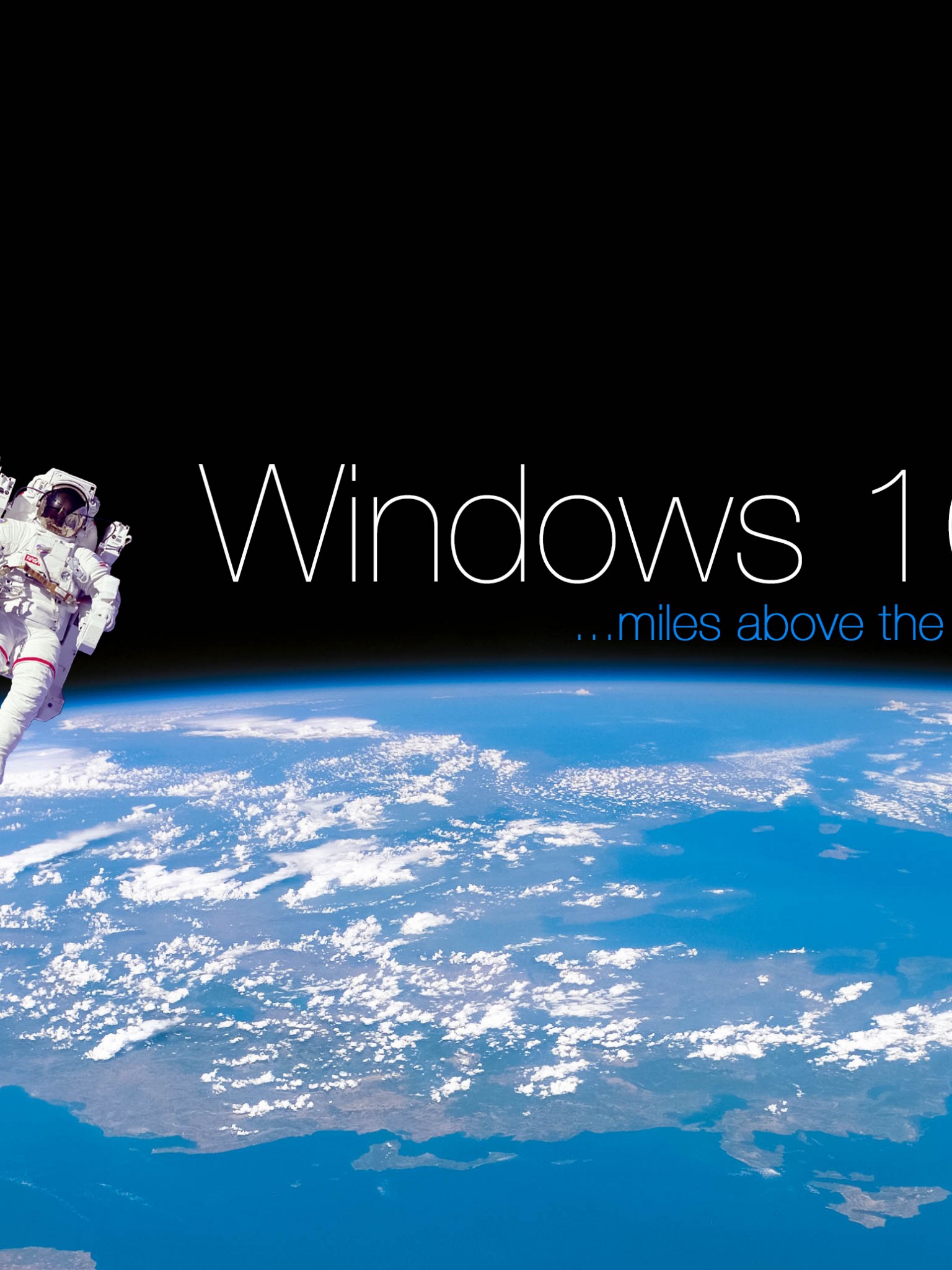 Windows Space 4k Wallpaper Style