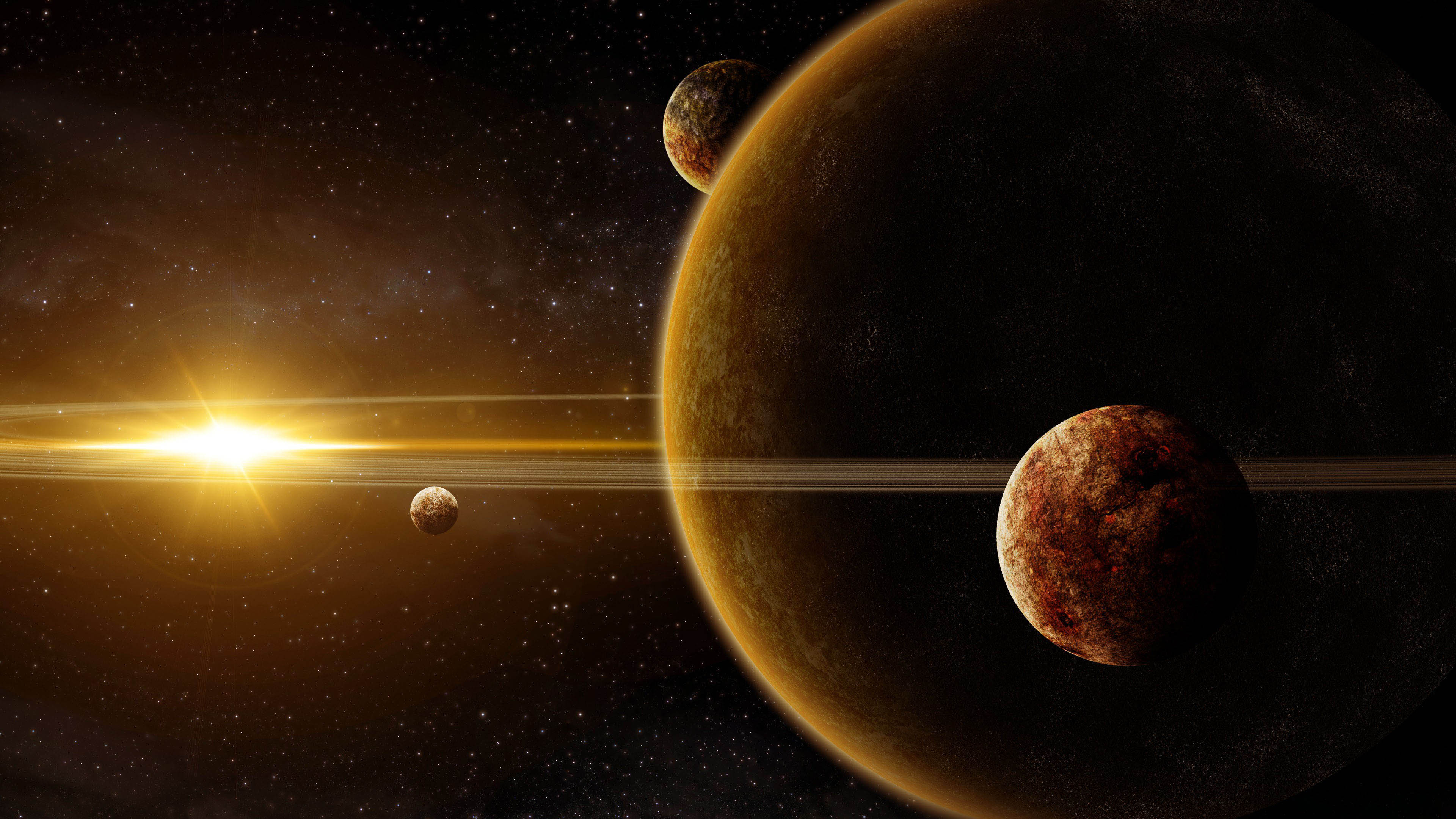 HD Solar System Background