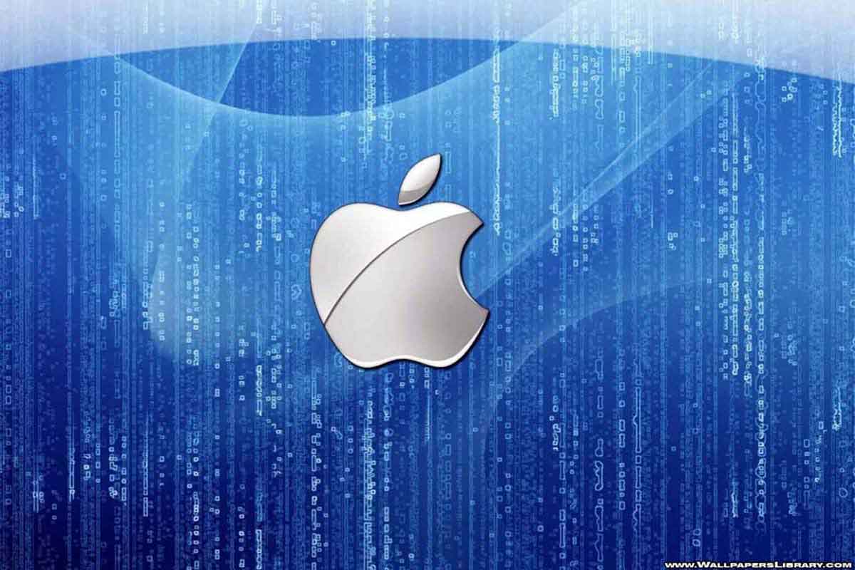 Apple Inc Wallpaper Blue Logo HD