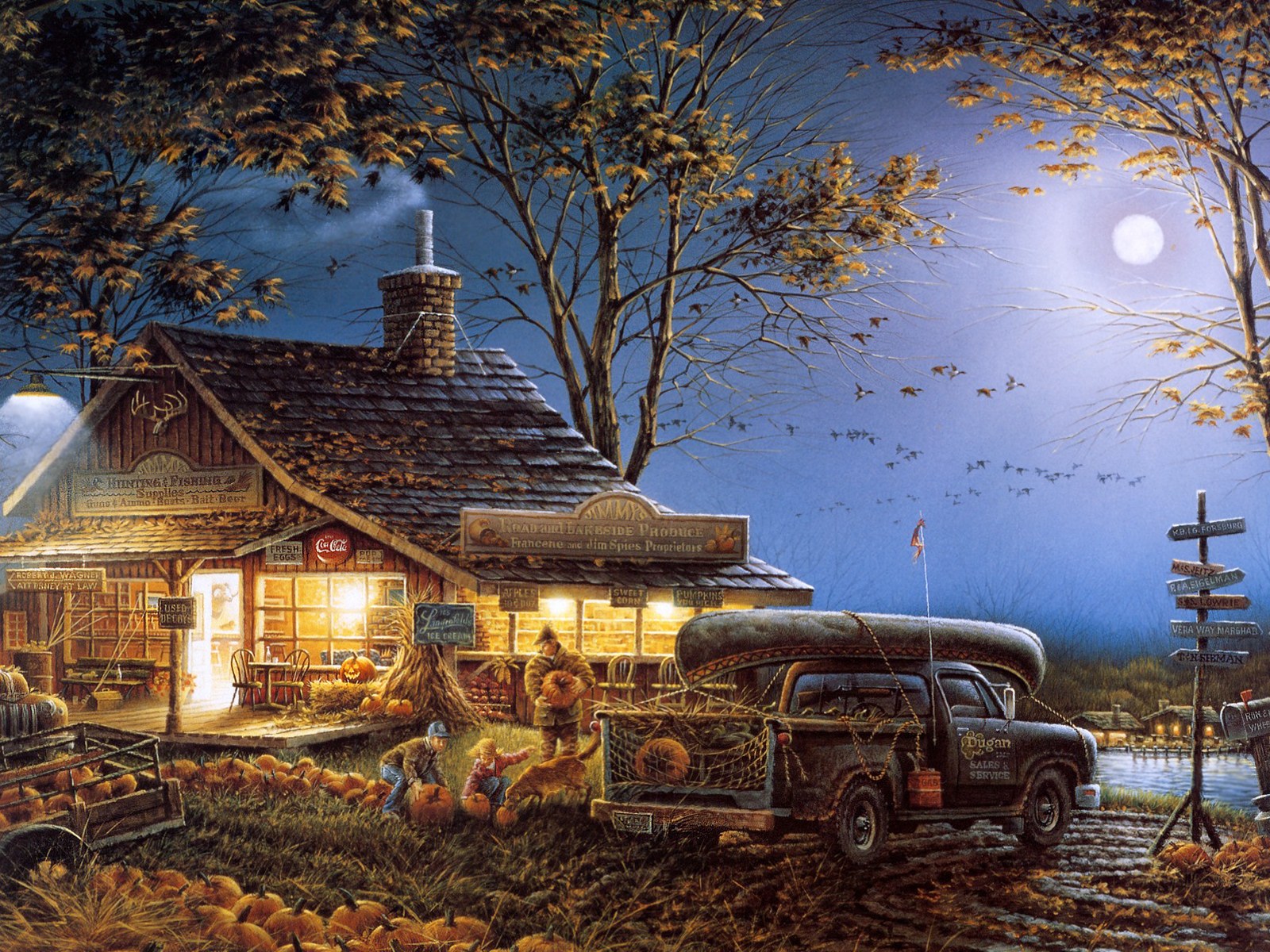 Terry Redlin Art And Partridges