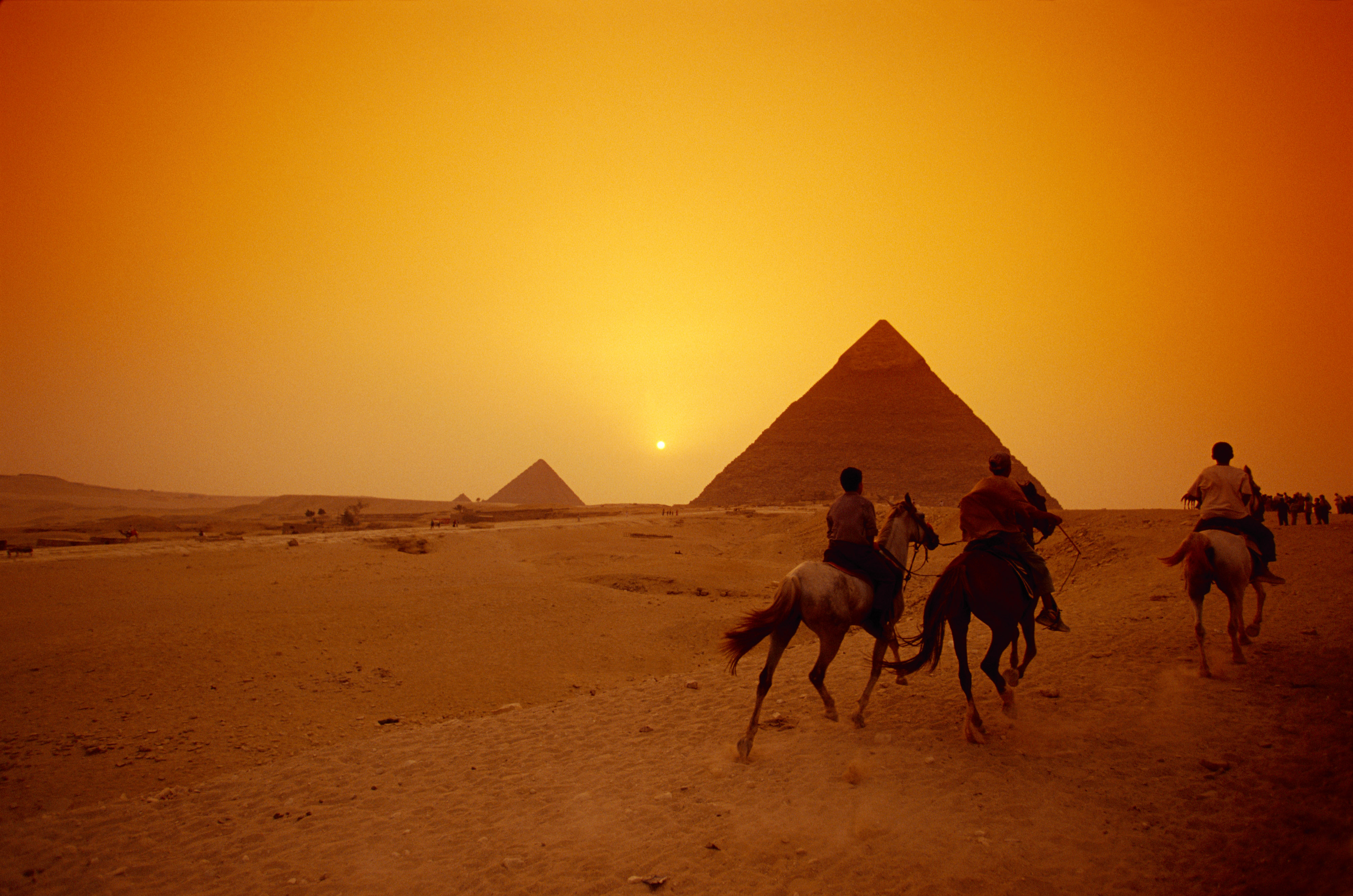 African Egypt Cairo Wonder Pyramids New HD Wallpaper