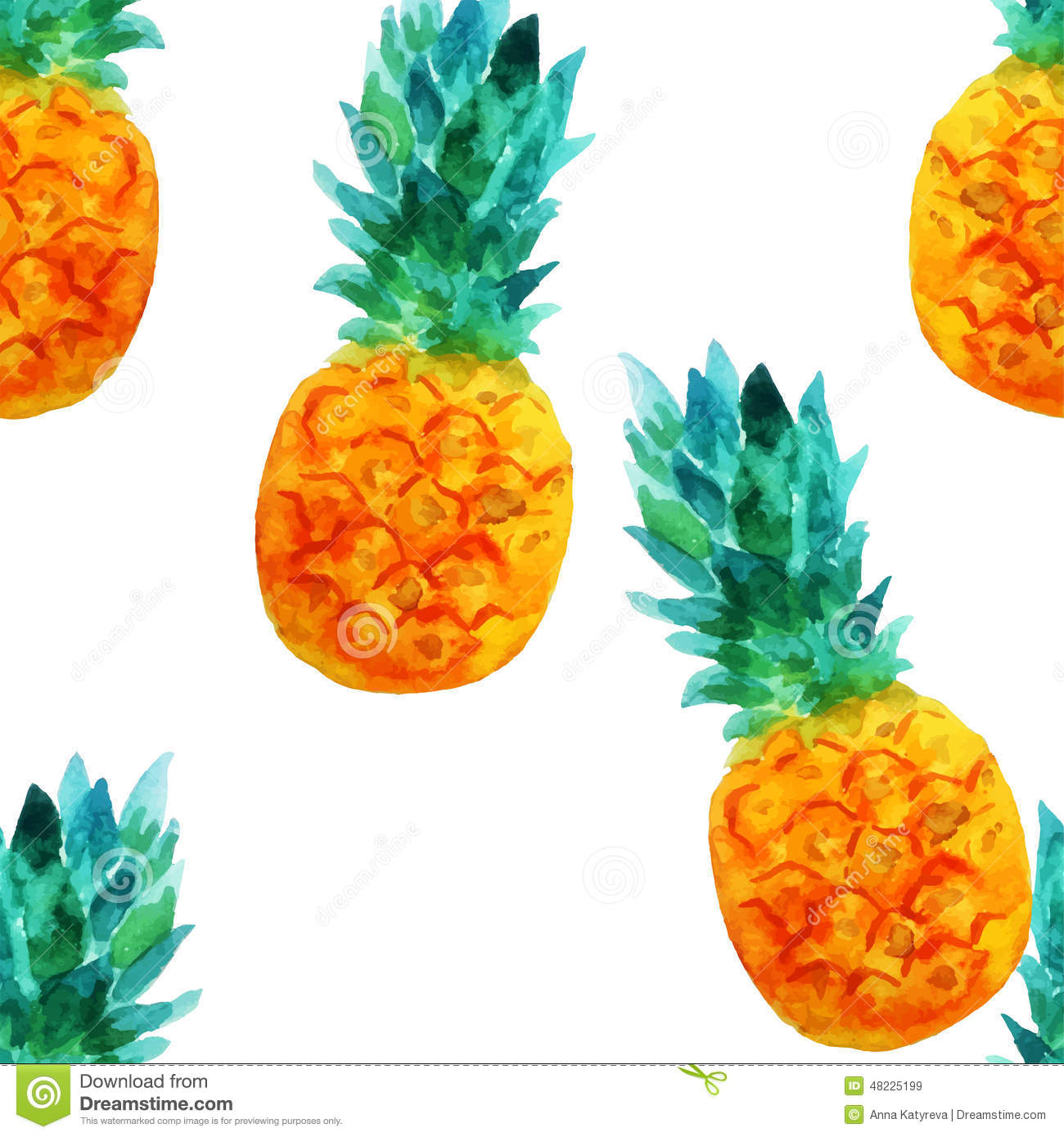 Pineapple Wallpaper Patterns Pattern Royalty