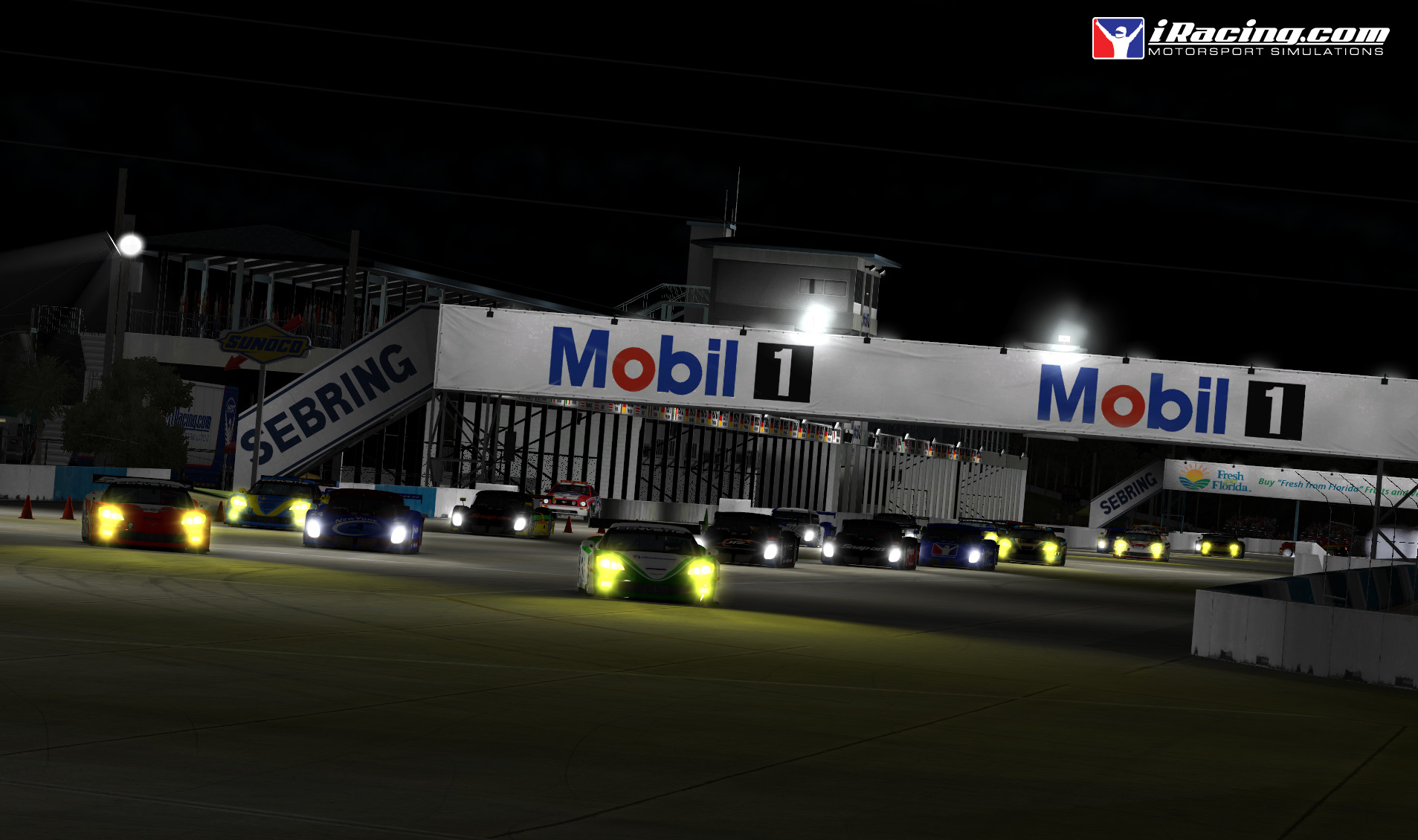 Iracing Sebring Night Racing Pres Virtualr Sim
