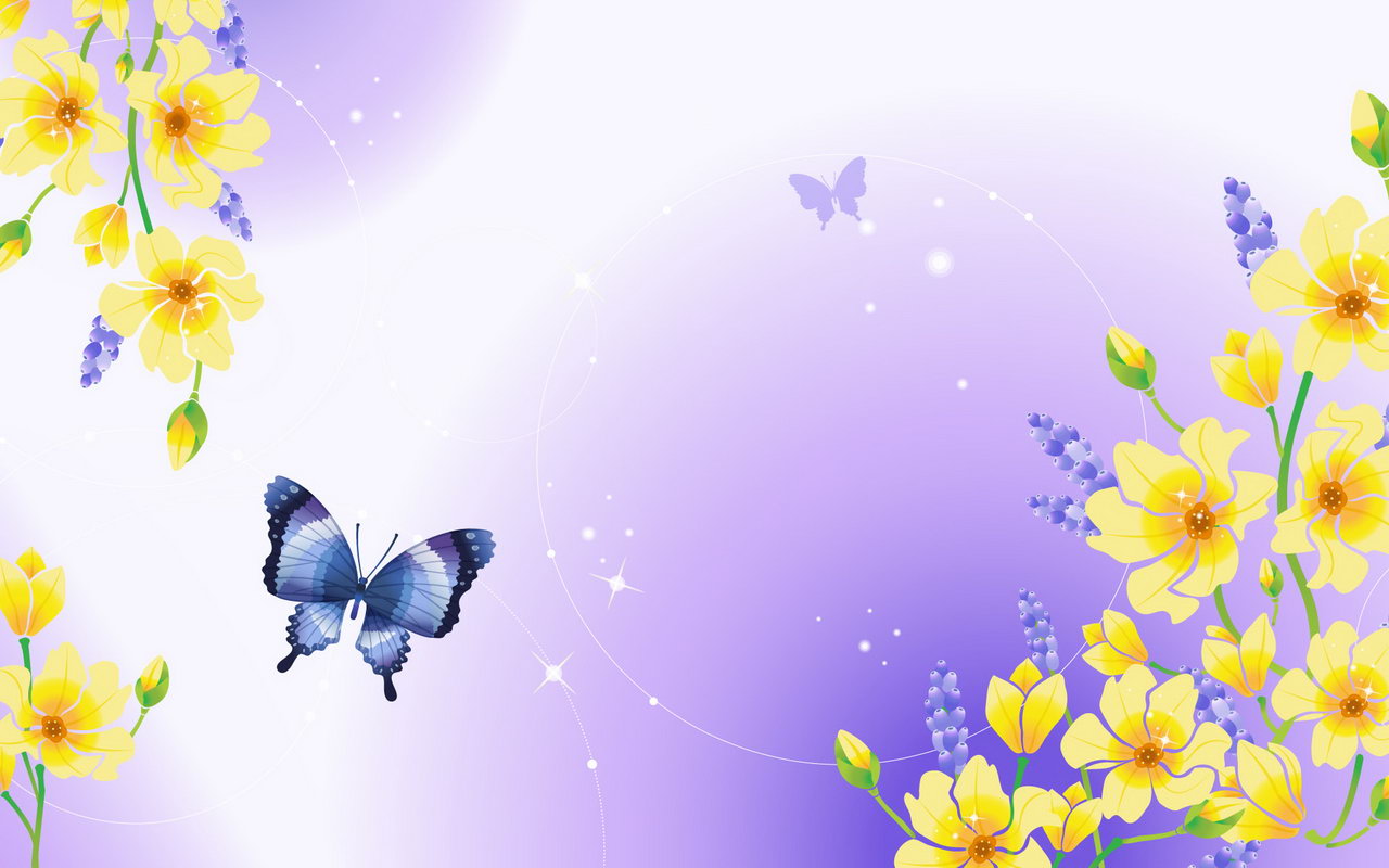 Butterfly Background Clip Art Library