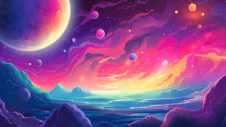 2k Galaxy Art Wallpaper Photos