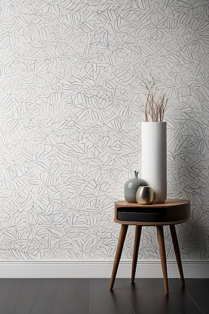 Modern Wallpaper With Minimalist Design Elements